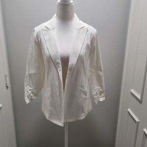 Joseph Ribkoff Ivory Textured Blazer